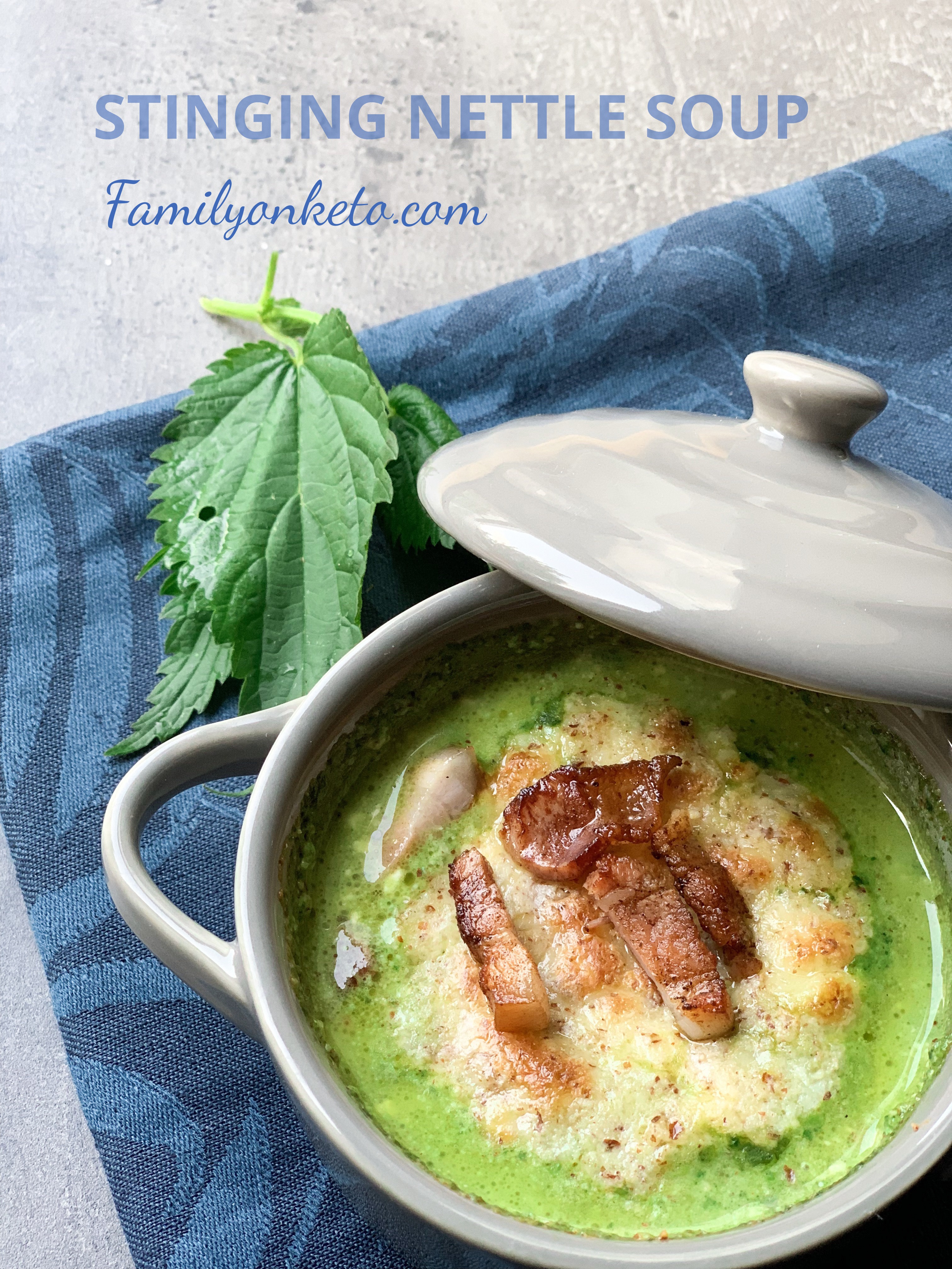 Stinging nettle soup Family On Keto