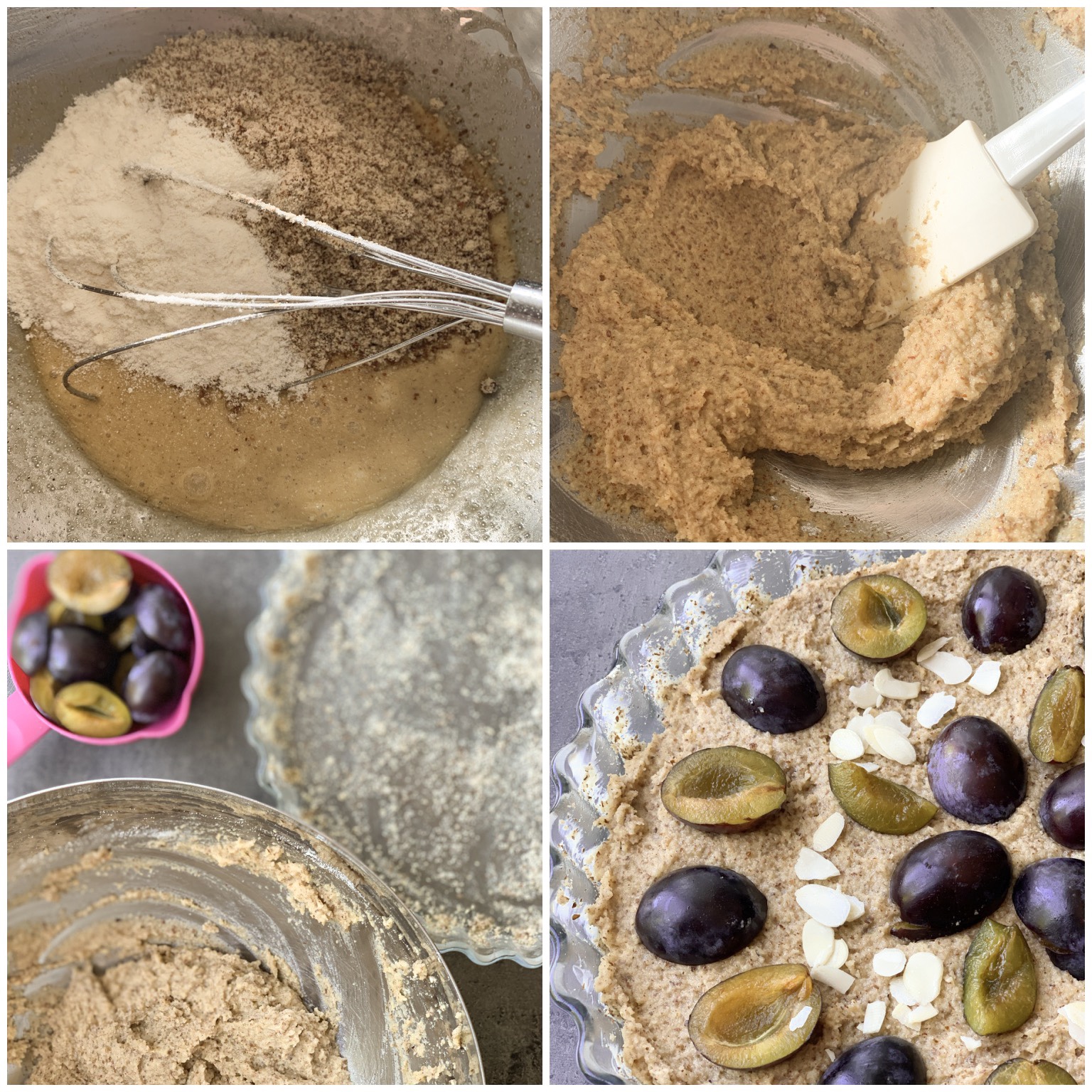 Keto plum pie Family On Keto