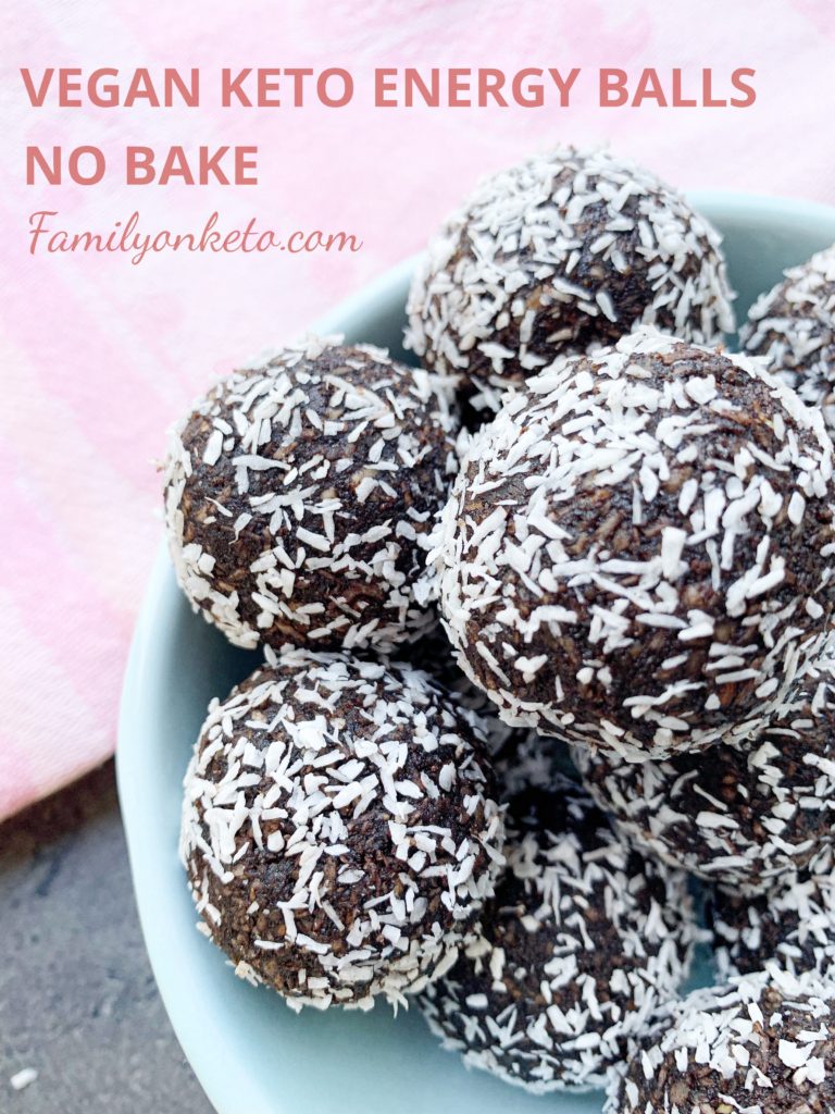 Vegan keto energy balls no bake Family On Keto