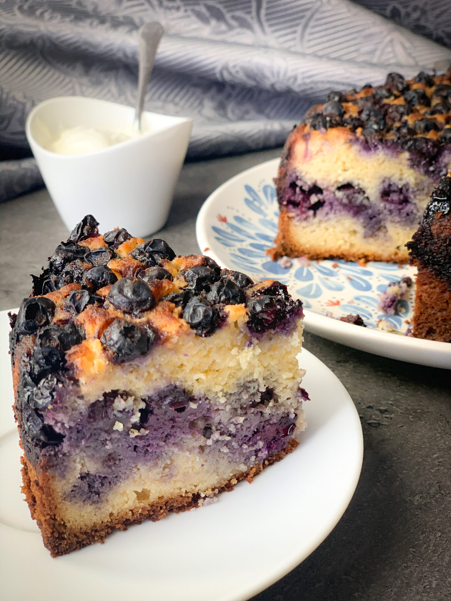 Keto blueberry pie Family On Keto