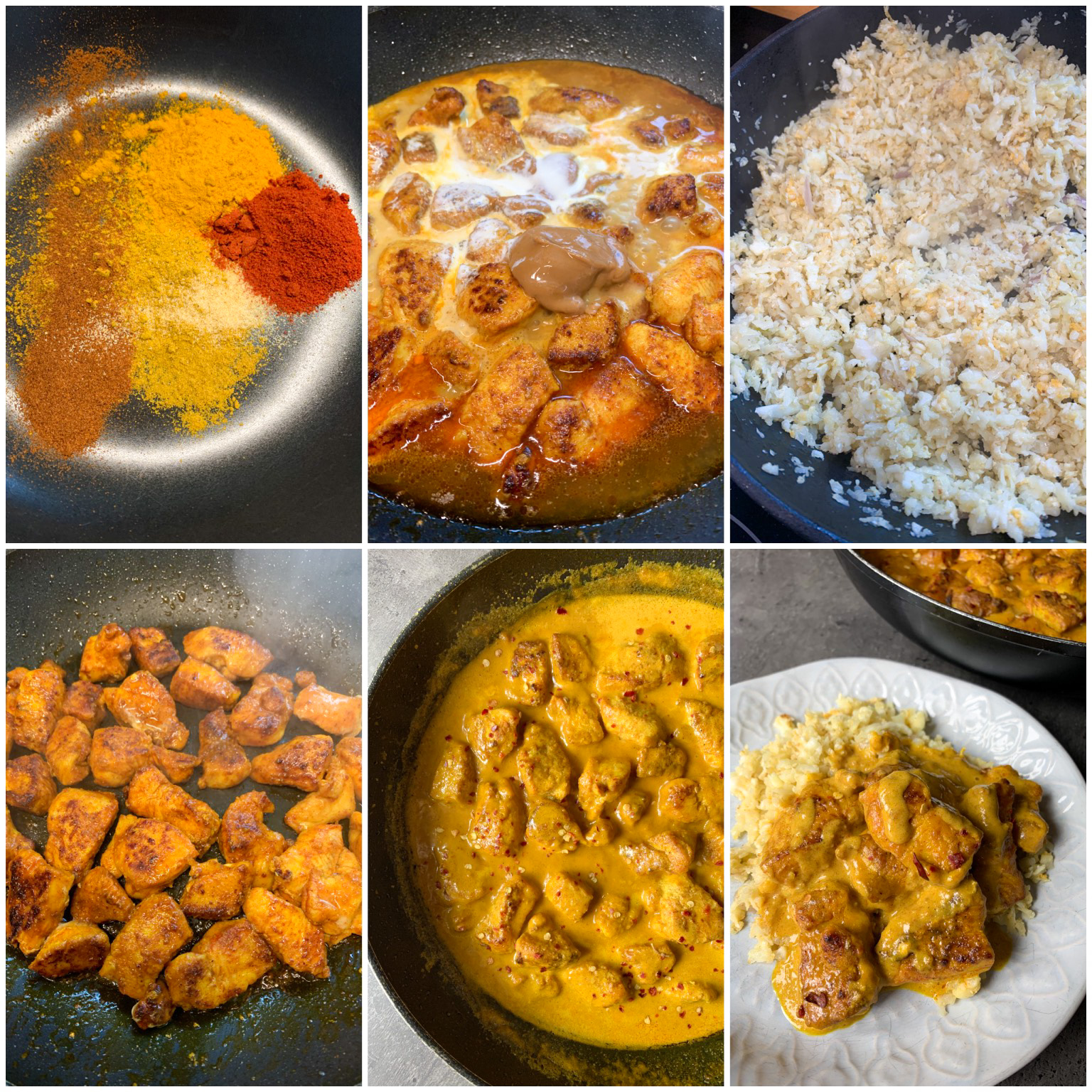 Keto chicken with peanut butter sauce and cauliflower rice Family On Keto