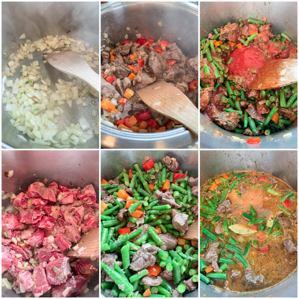 Green bean soup with beef - Family On Keto