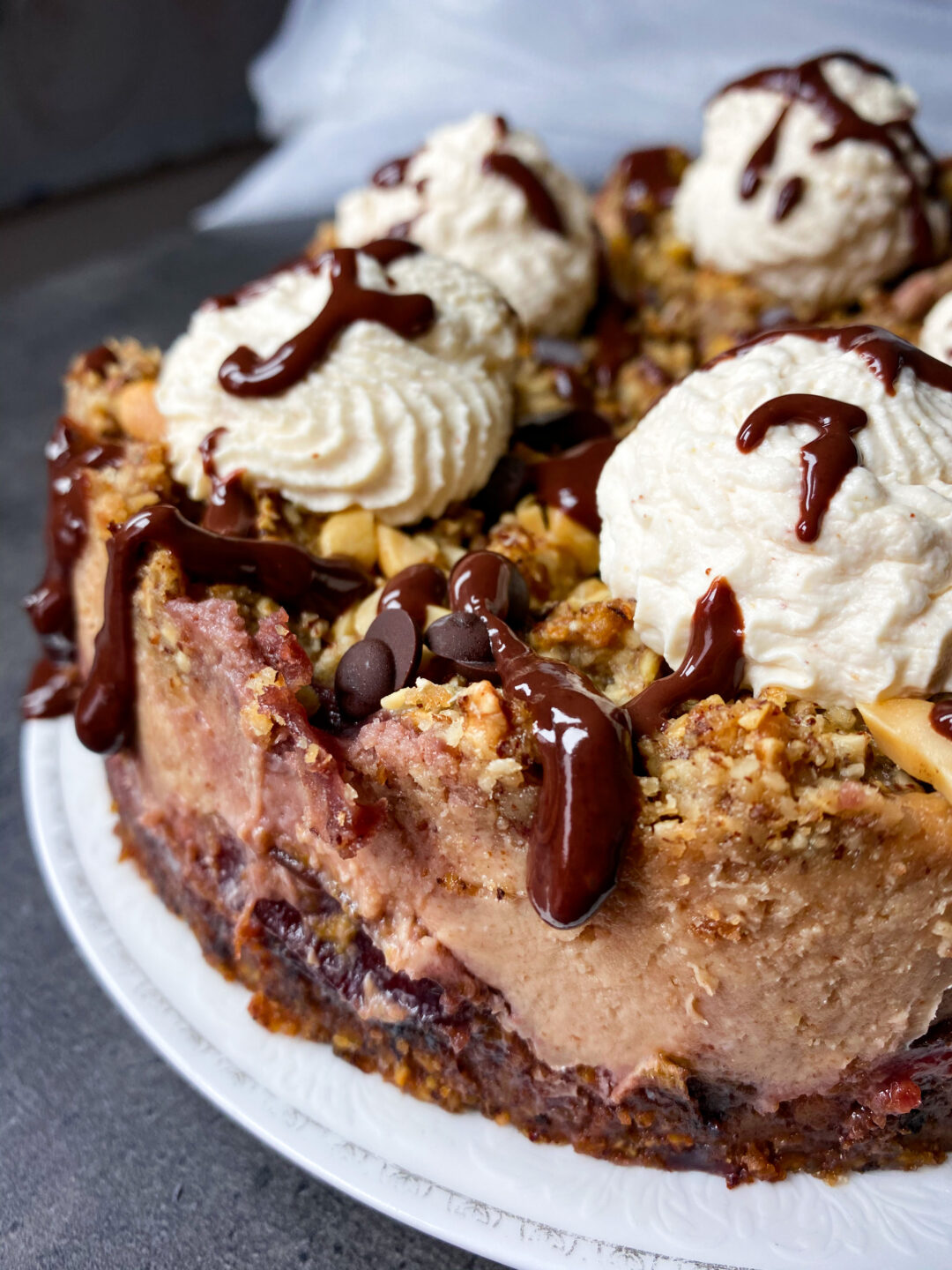 Keto peanut butter and jelly pie Family On Keto