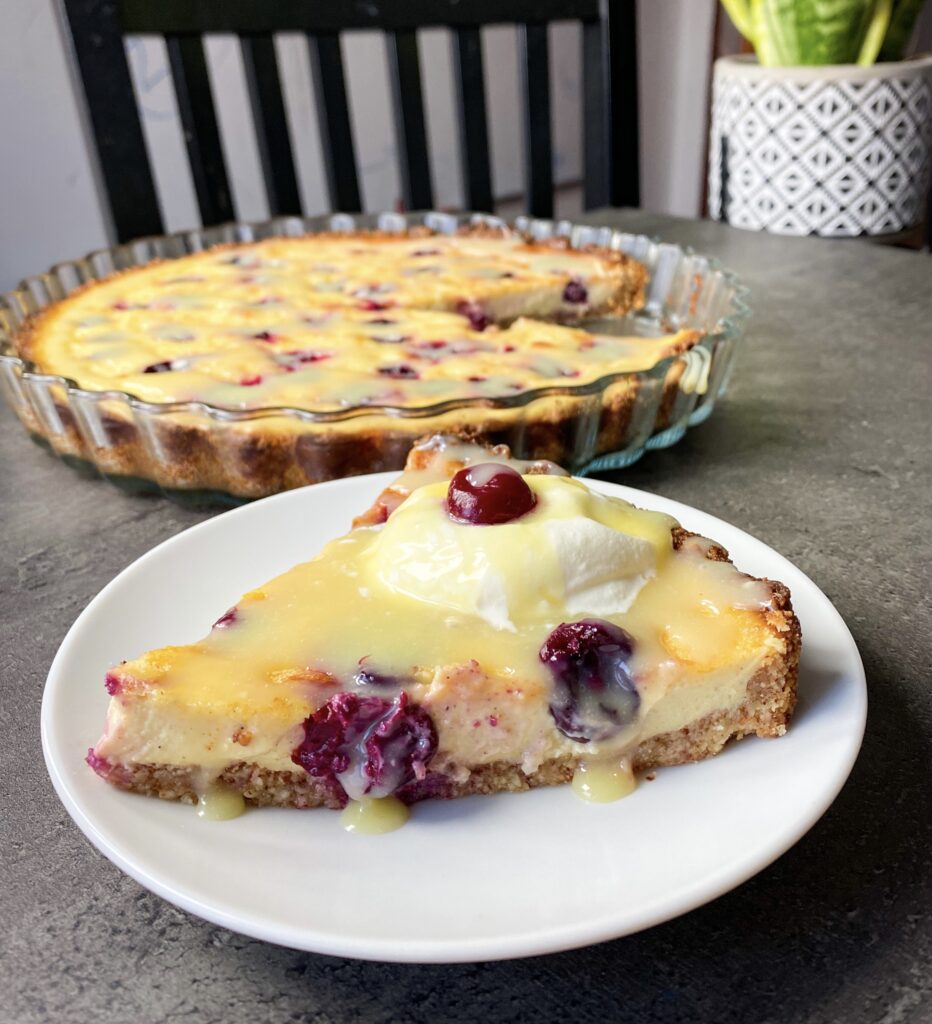 Keto cherry cream pie Family On Keto