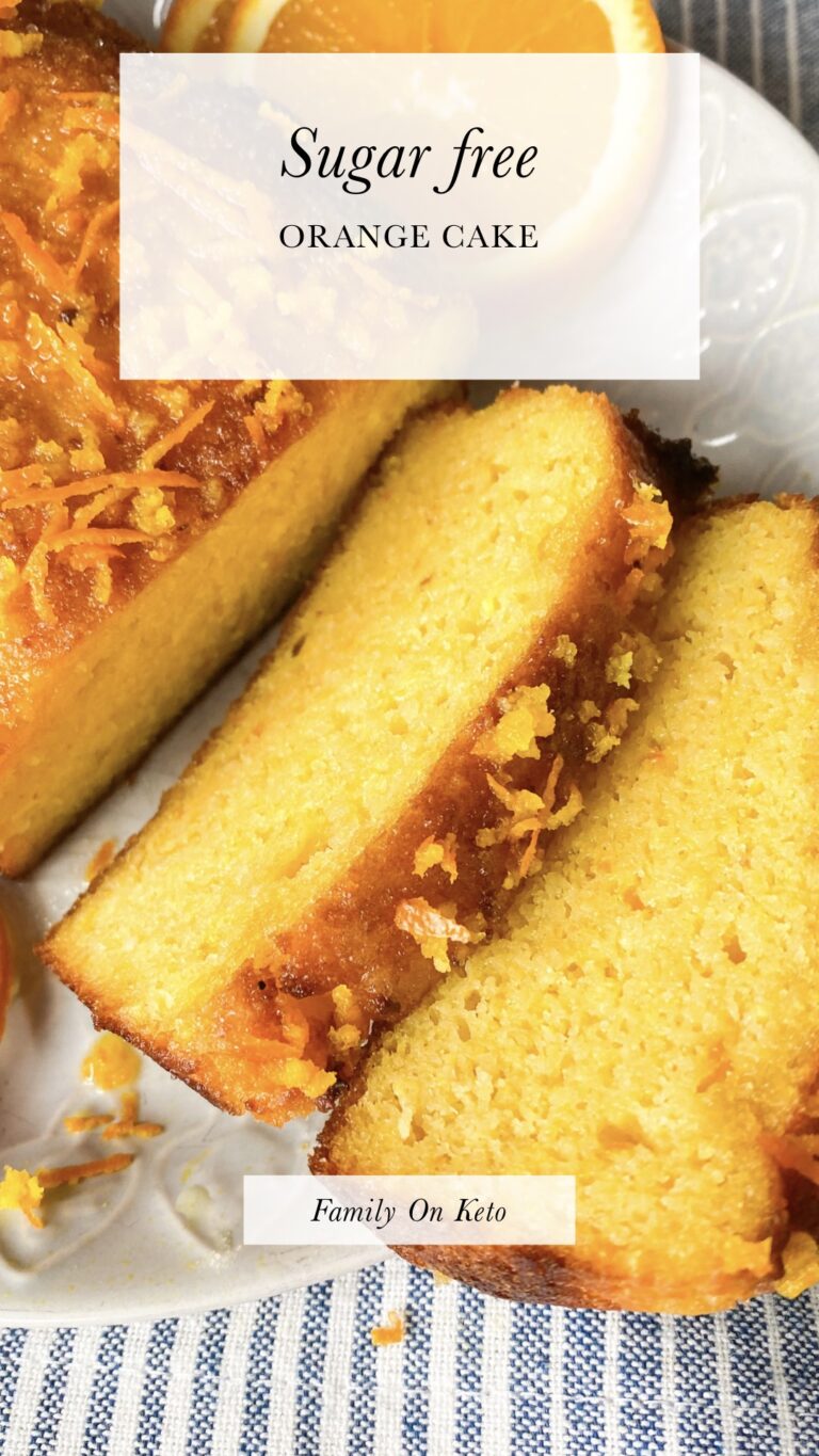Sugar free orange cake recipe Family On Keto