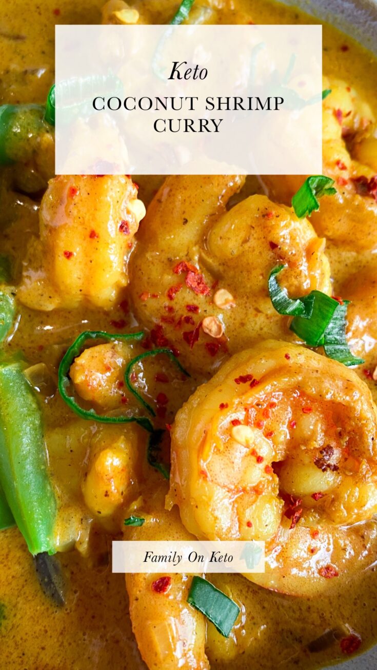 Picture of keto coconut shrimp curry