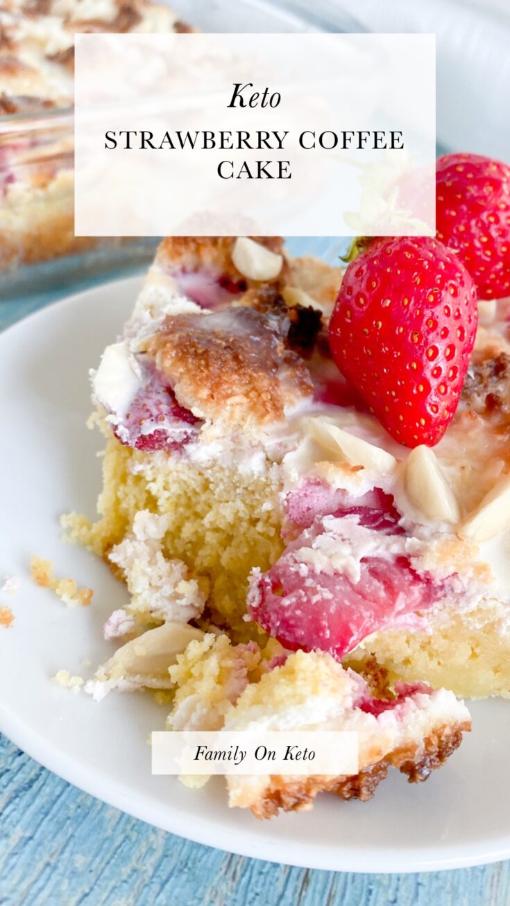Picture of keto strawberry cream cheese coffee cake