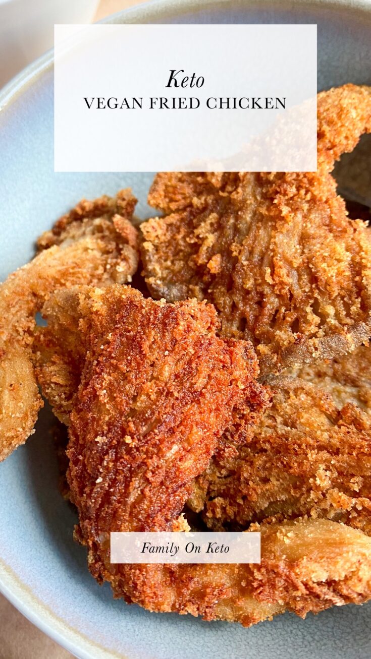 Vegan keto crispy oyster mushroom recipe
